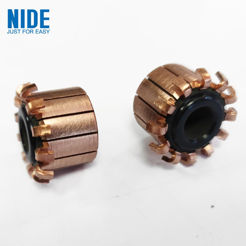 12P Mvura Pombi DC Motor Commutator For Automobile