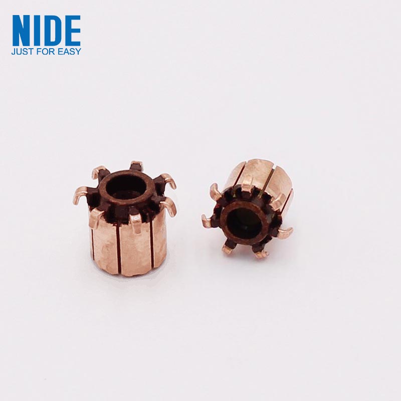 7P Electric Motor Commutator Armature Spare Parts